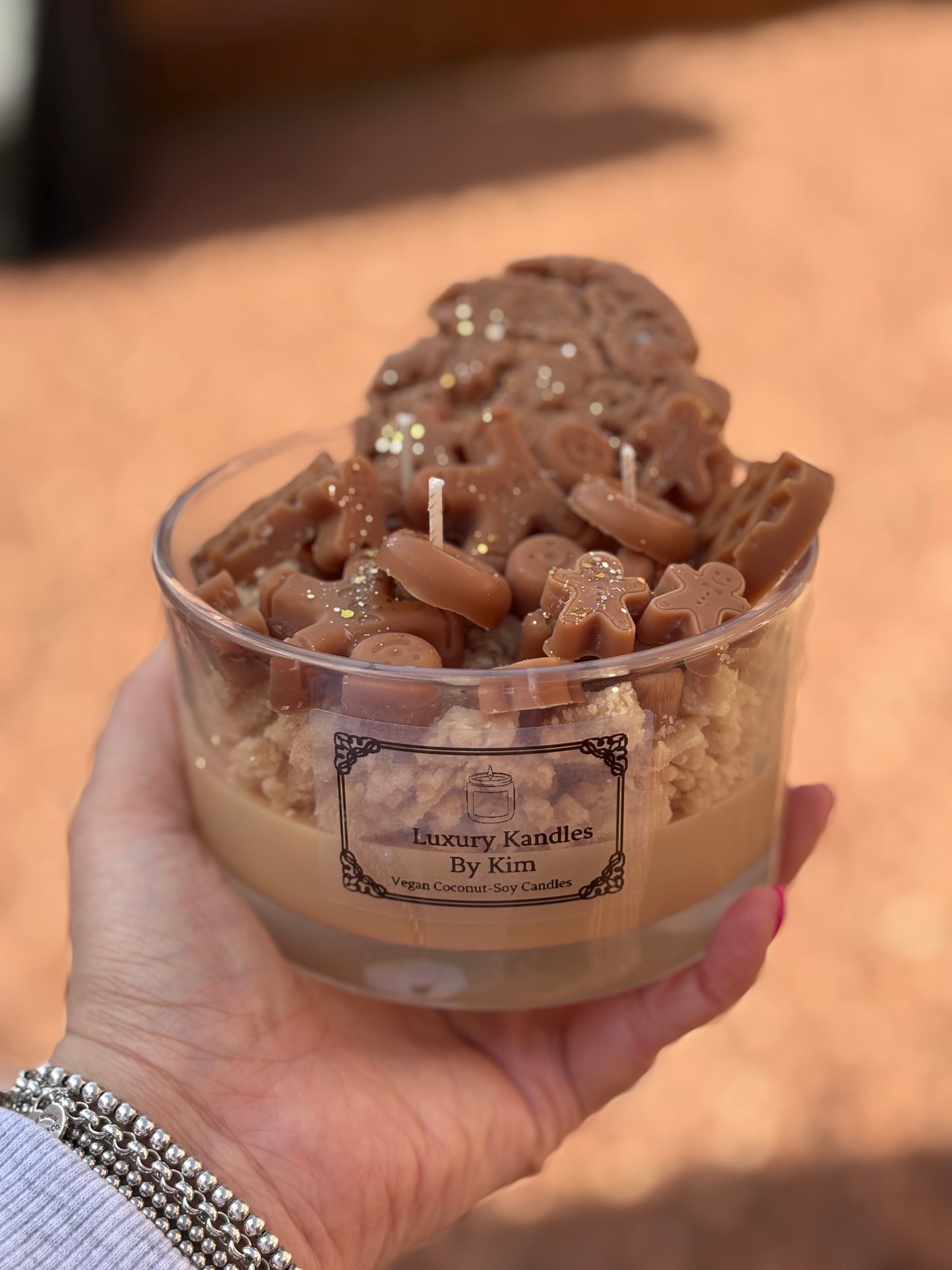 Gingerbread Bowl in Large Jar