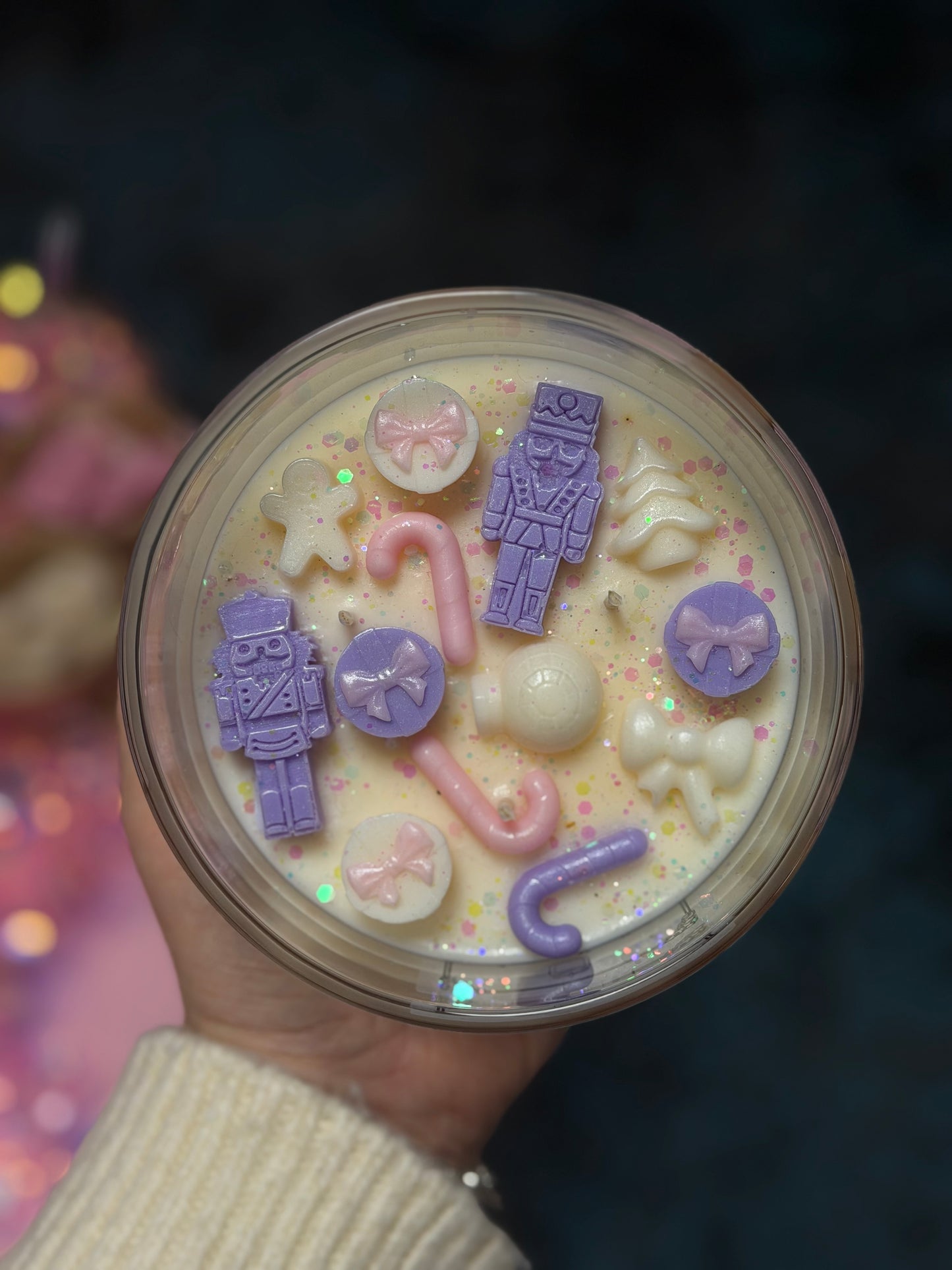 Market stock - Pink/Purple Christmas