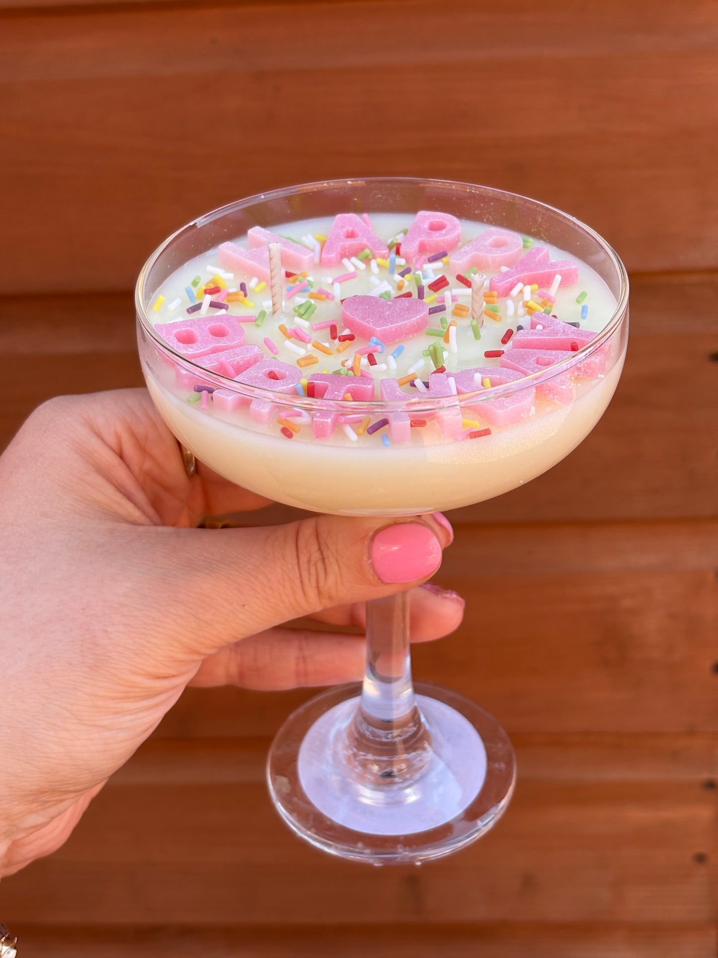 Cocktail Birthday Kandle