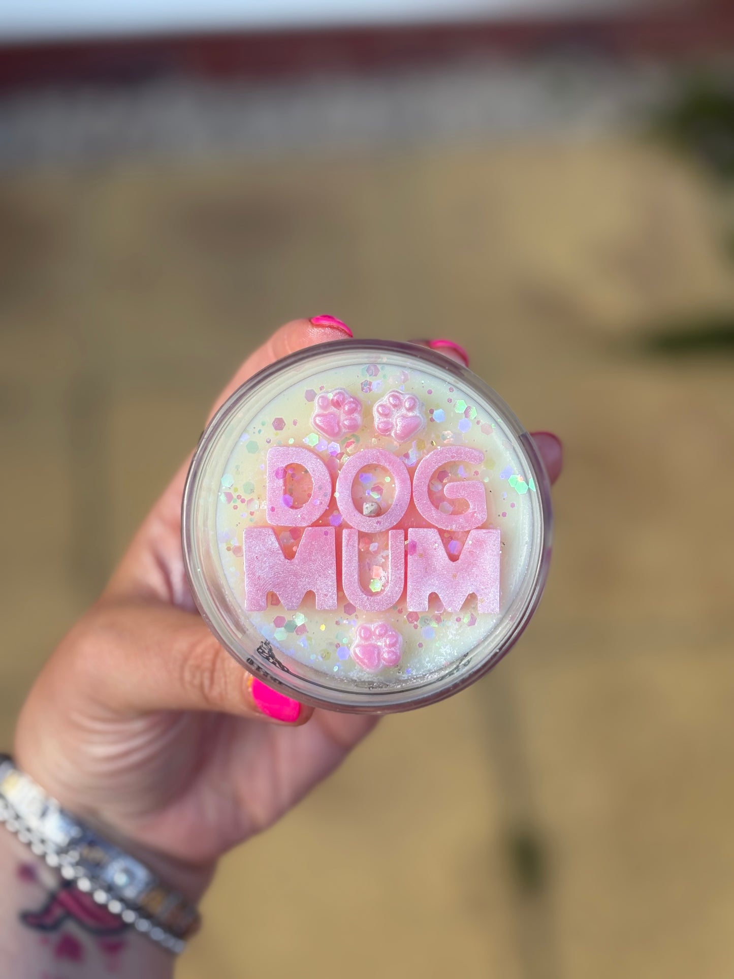 Dog Mum in Miniature Jar