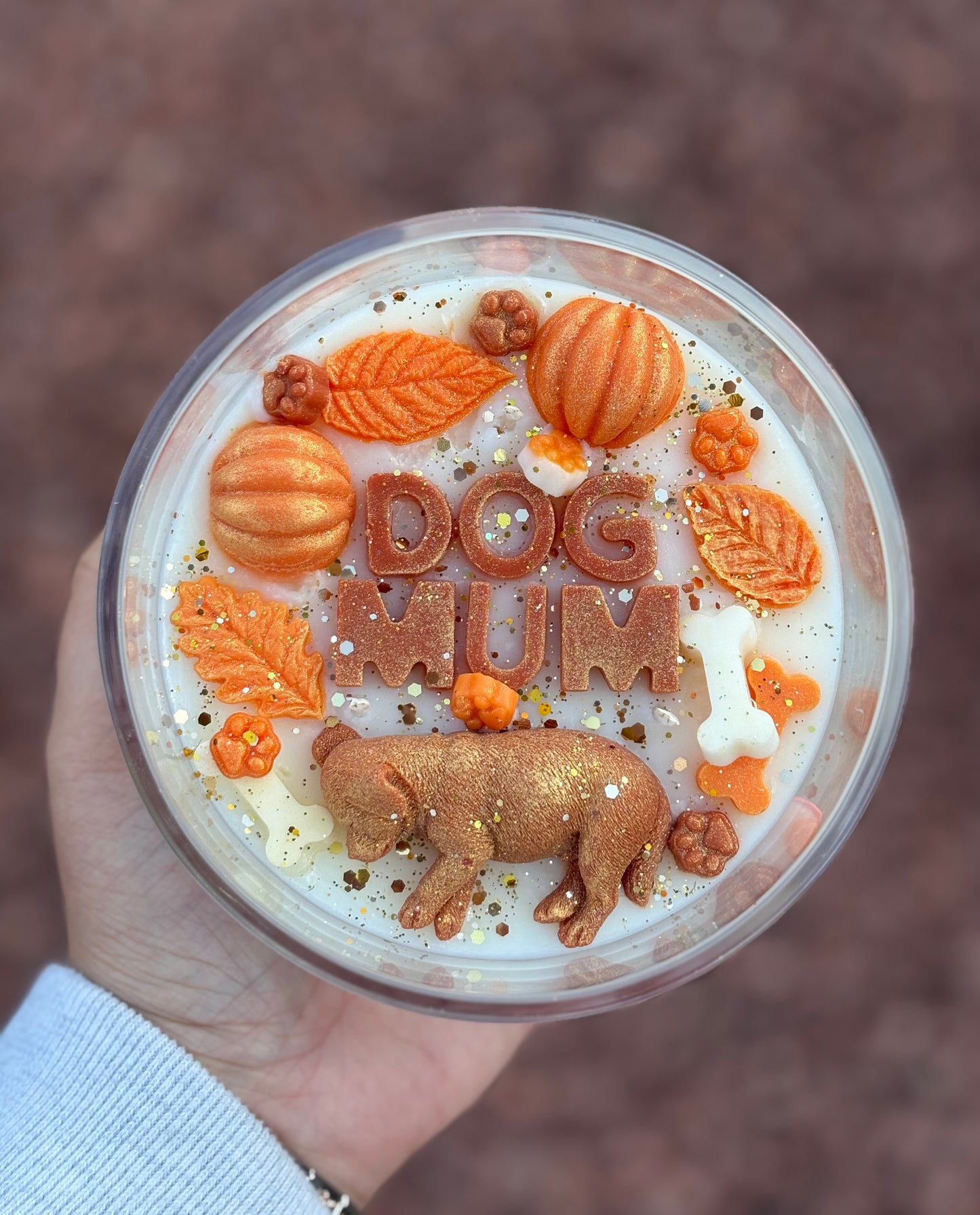 Dog Mum in Large Jar