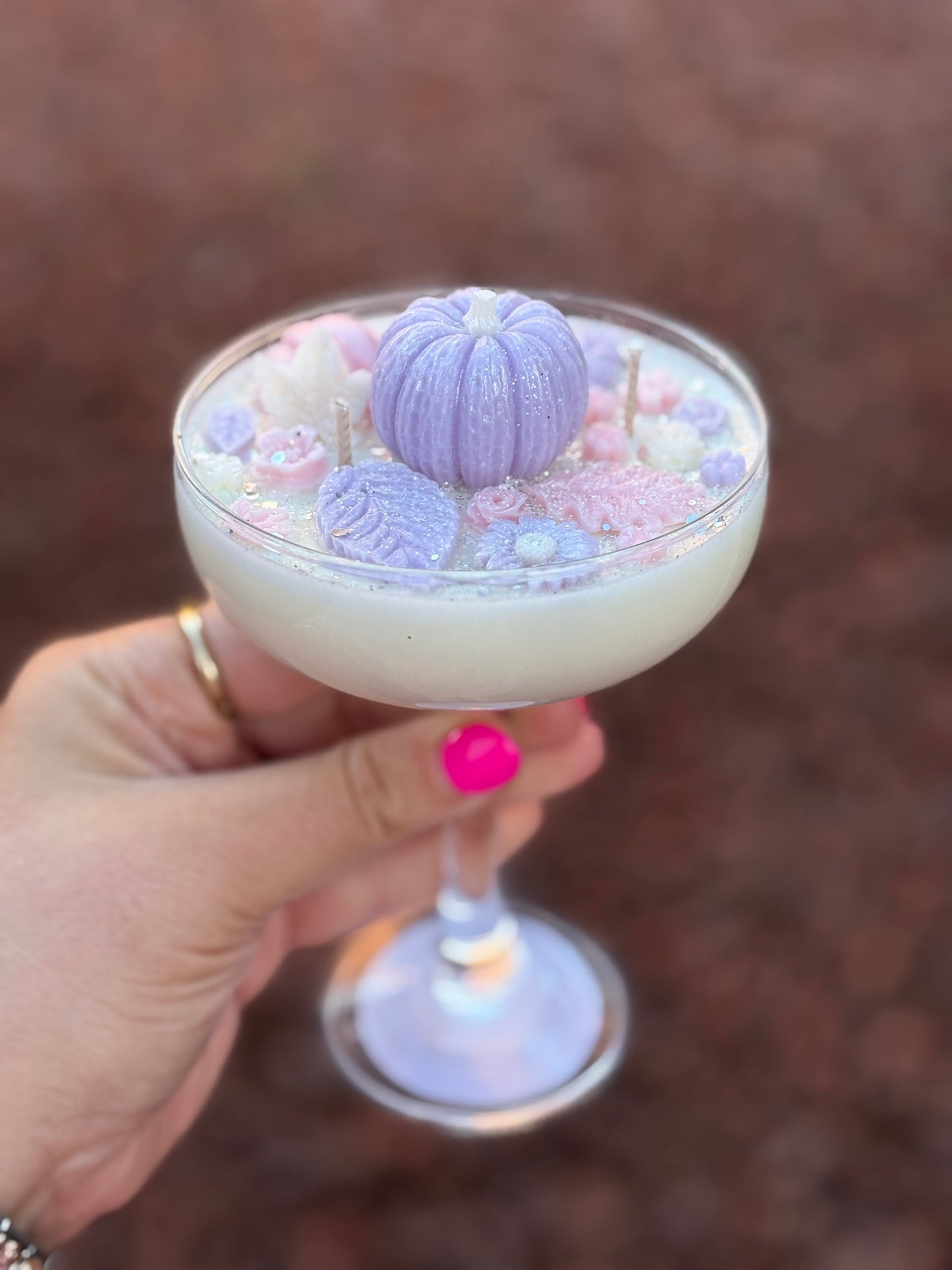 Pumpkin Cocktail Kandle