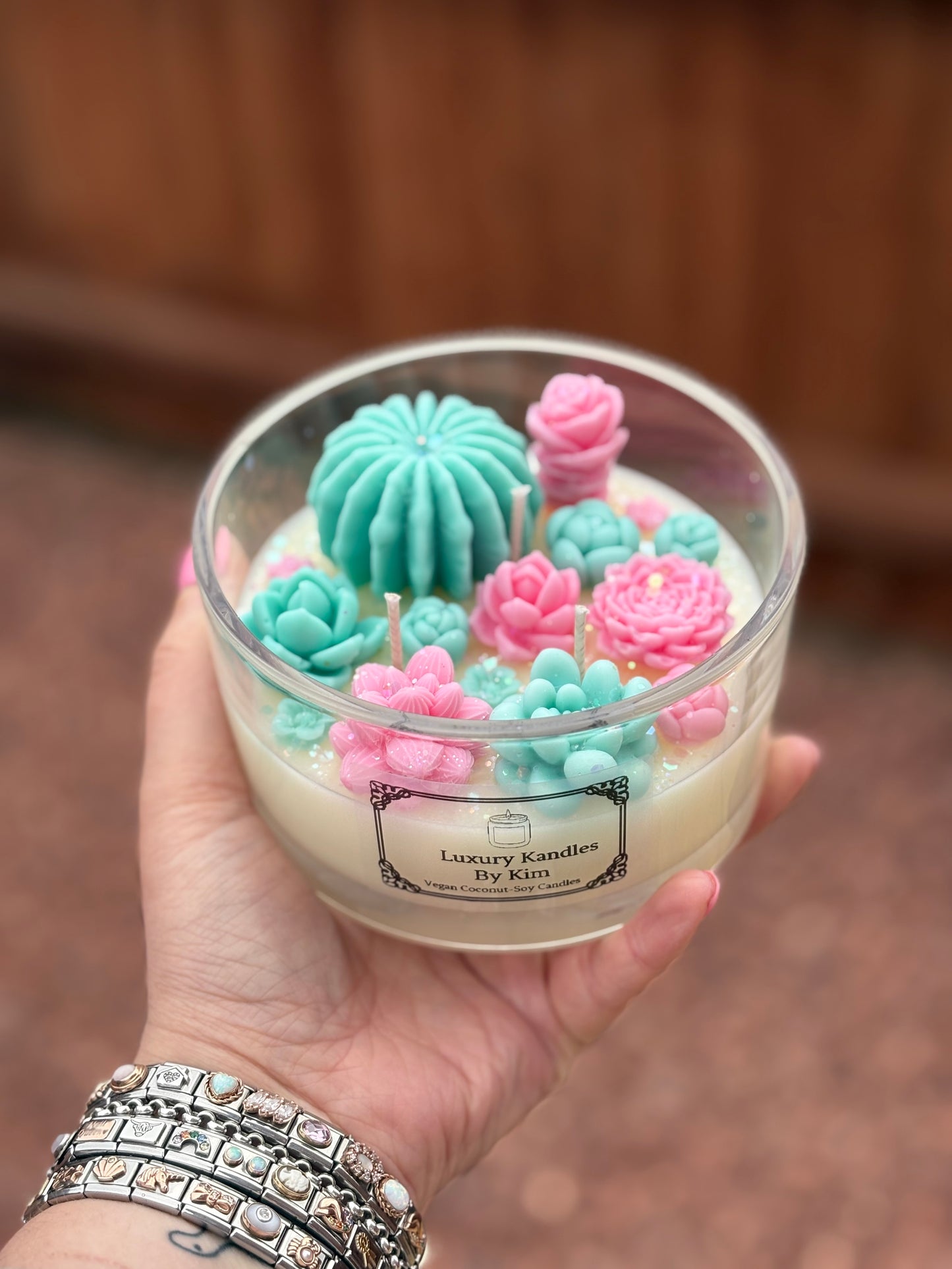 Cactus in Large Jar