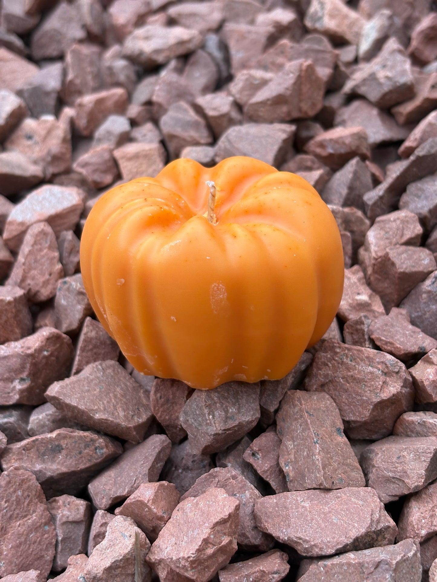 Large Pumpkin Pillar Kandle