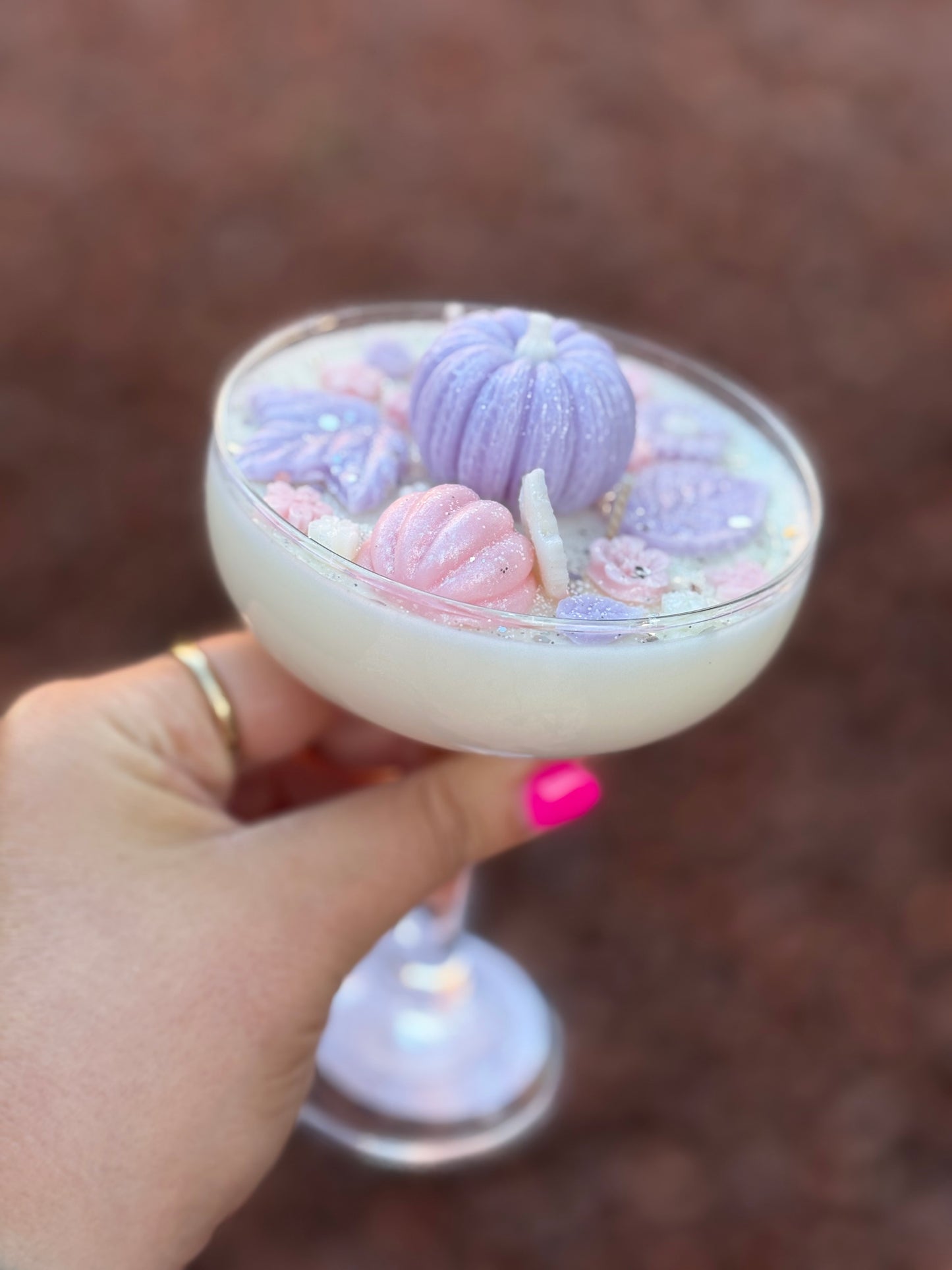 Pumpkin Cocktail Kandle