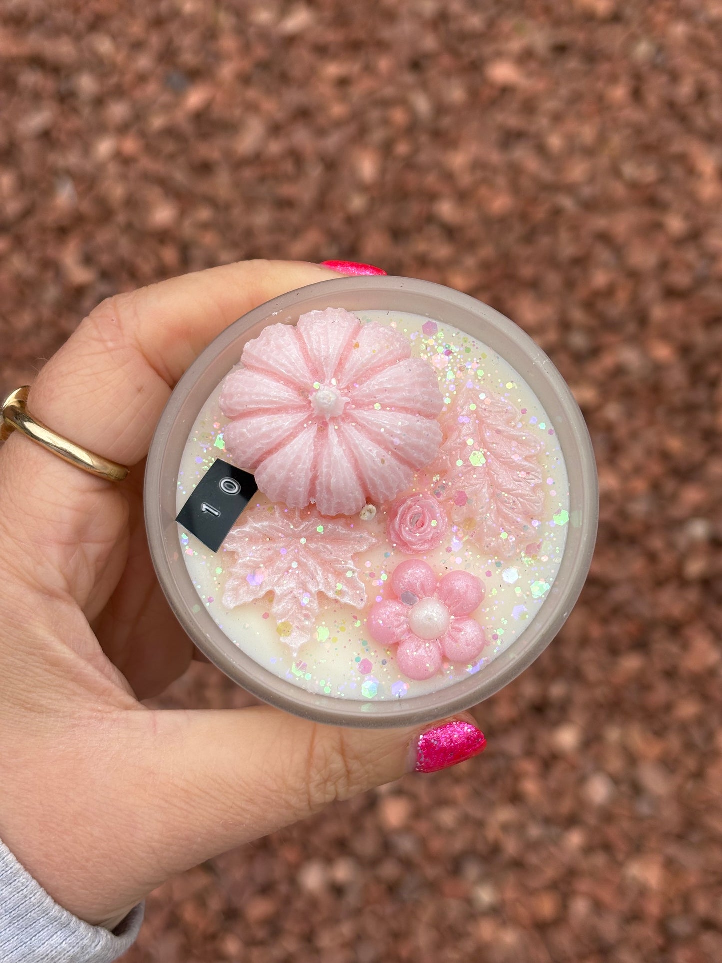 Market stock - pink pumpkins