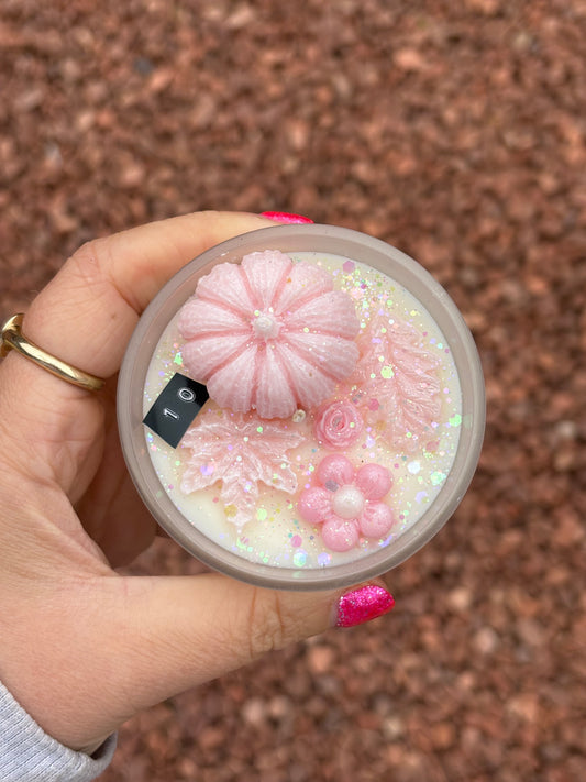 Market stock - pink pumpkins