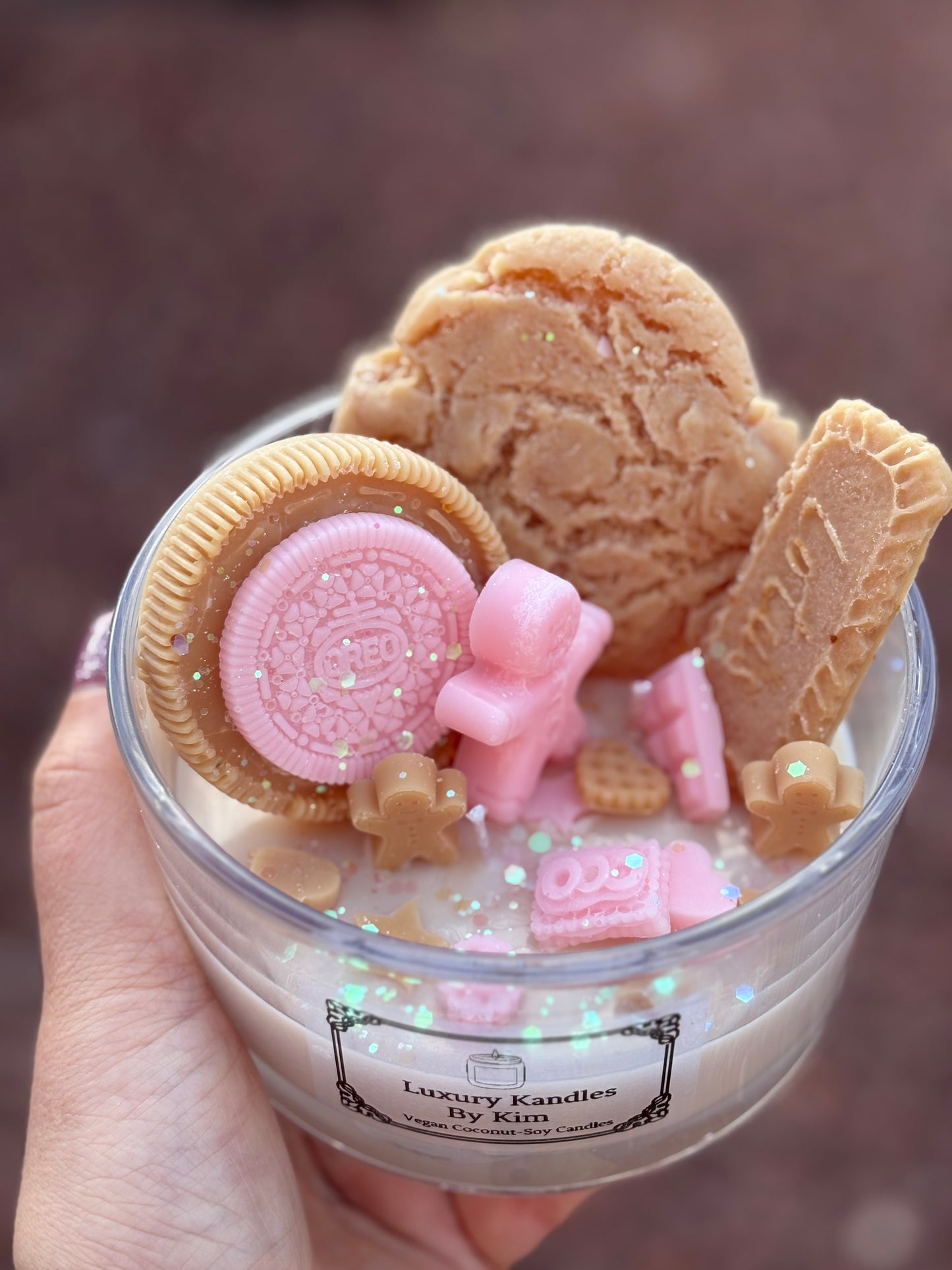 Gingerbread Biscuit in Large Jar