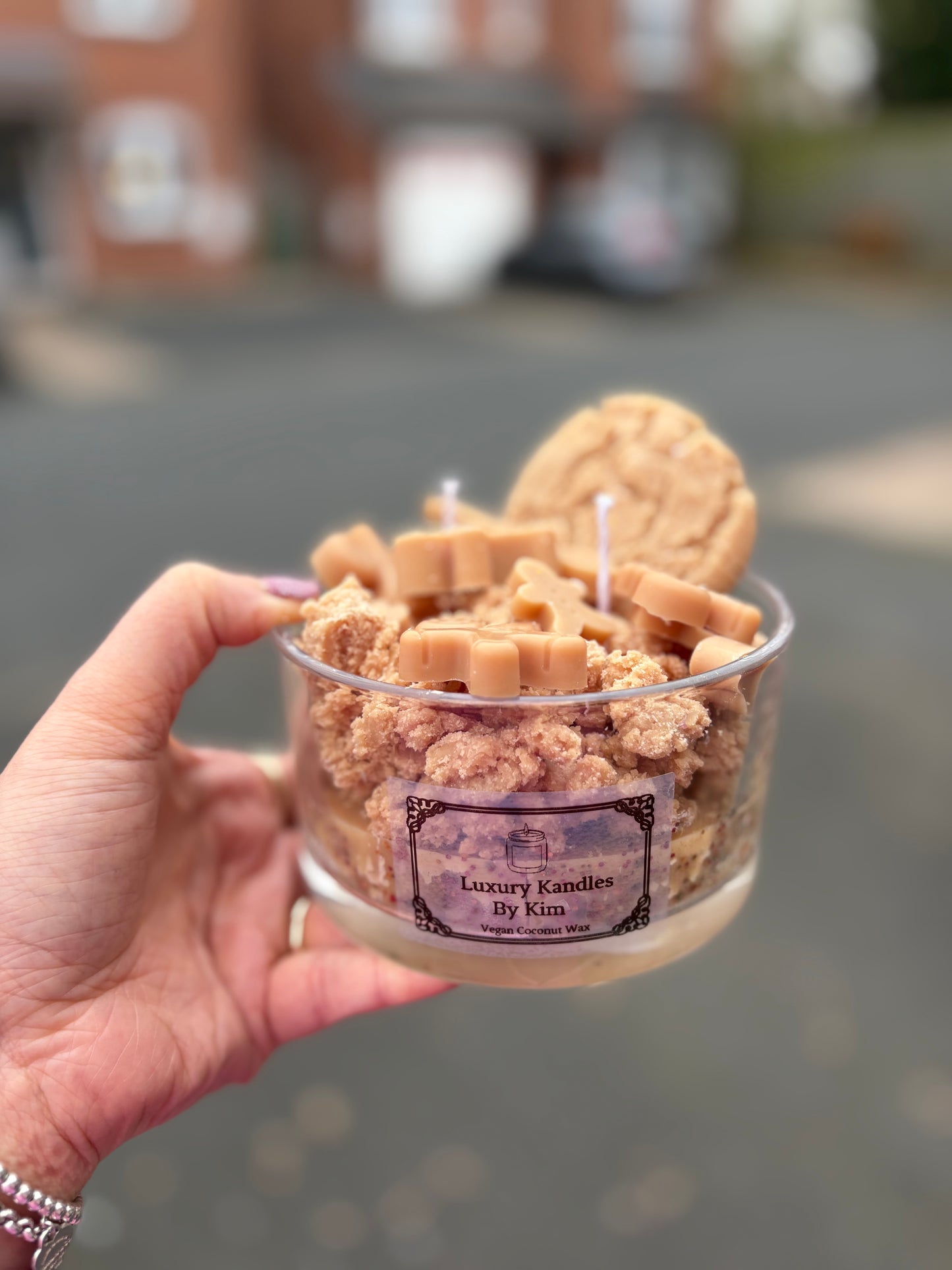 Gingerbread Bowl in Large Jar