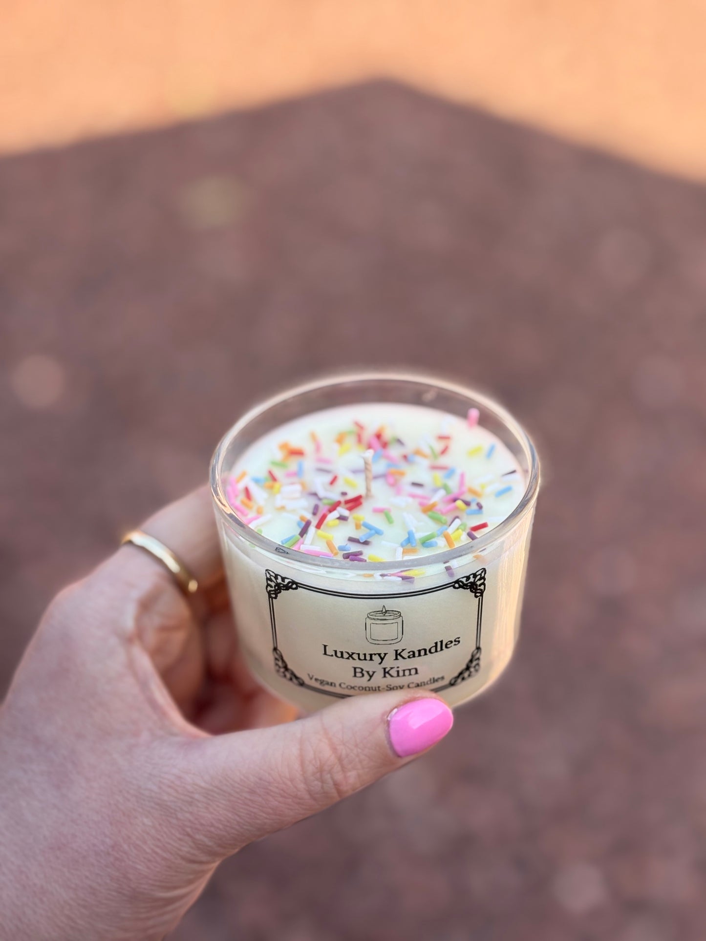 Mini Birthday Cake Kandle