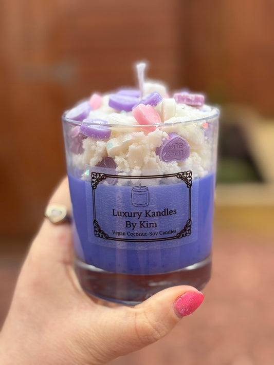 Ready Made Valentine Crumble Candle