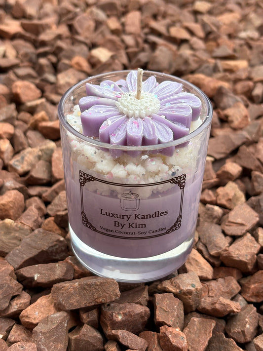 Ready Made Flower Wick Candle