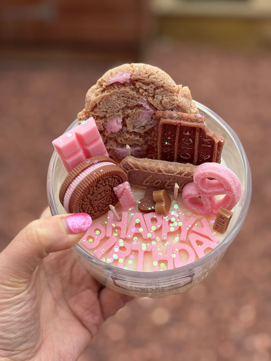 Birthday Biscuit Candle