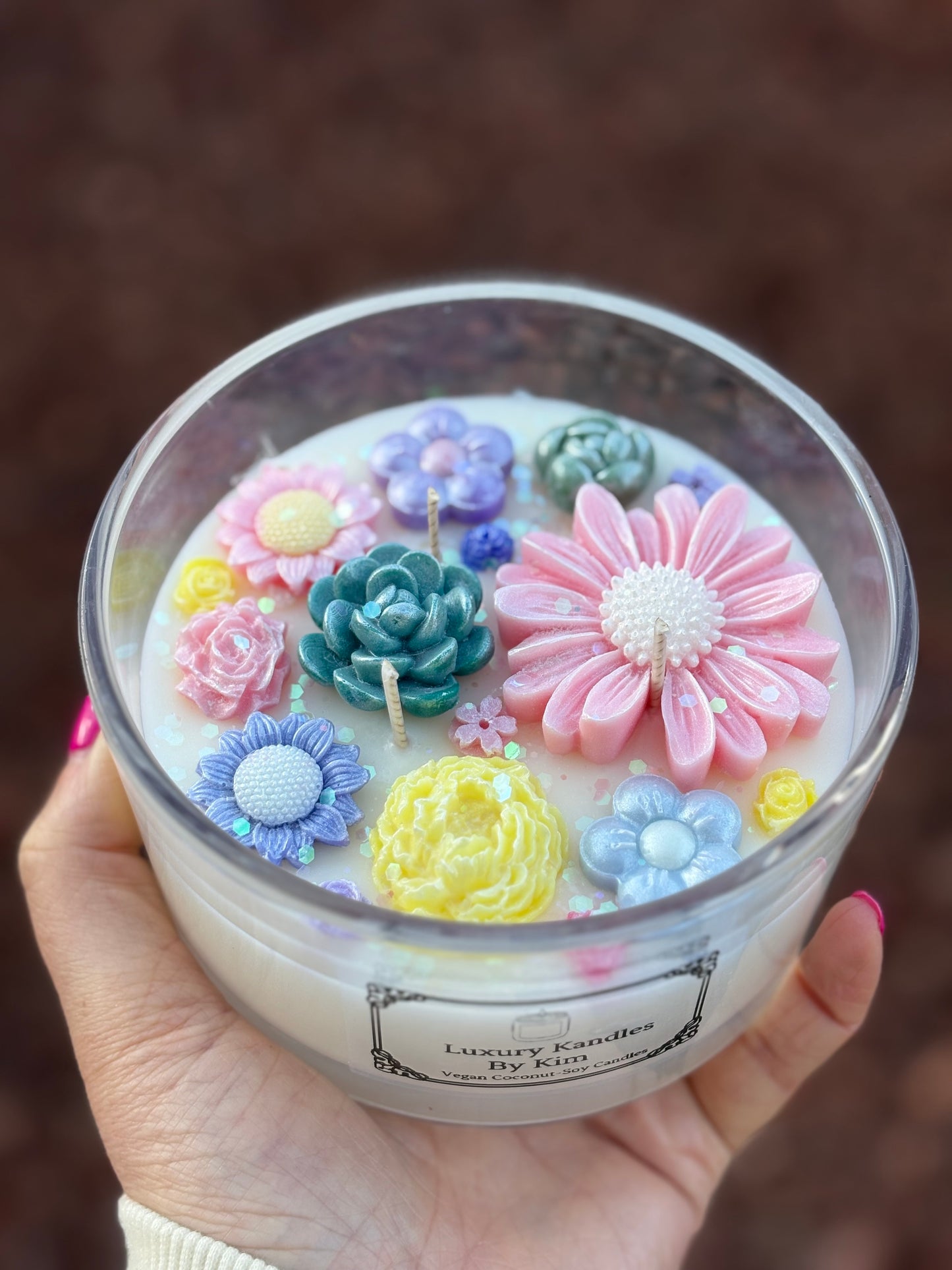 Ready Made Floral Kandle