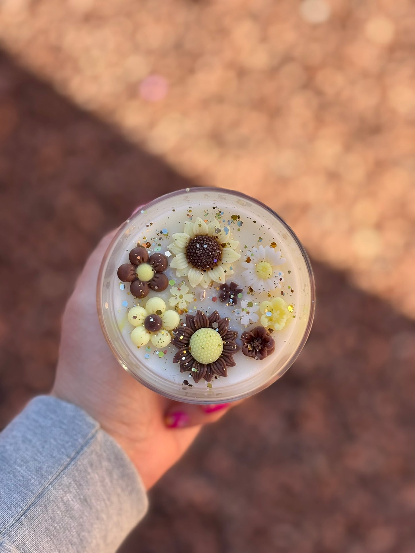 Medium Spring Floral Kandle