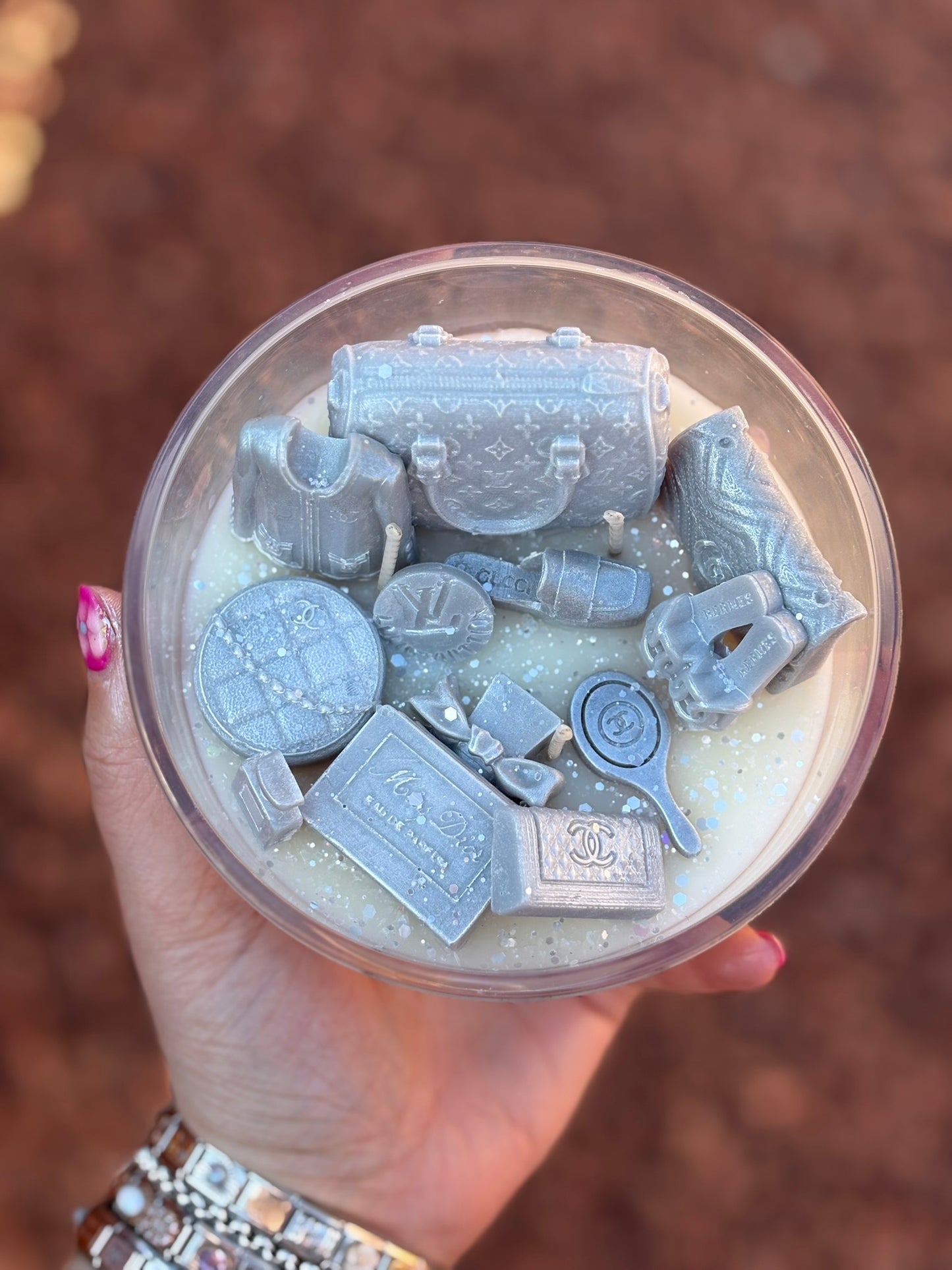 Fashion Kandle in Large Jar