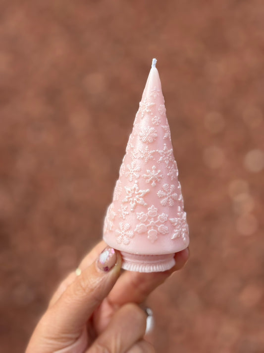 Snowflake Christmas Tree Kandle