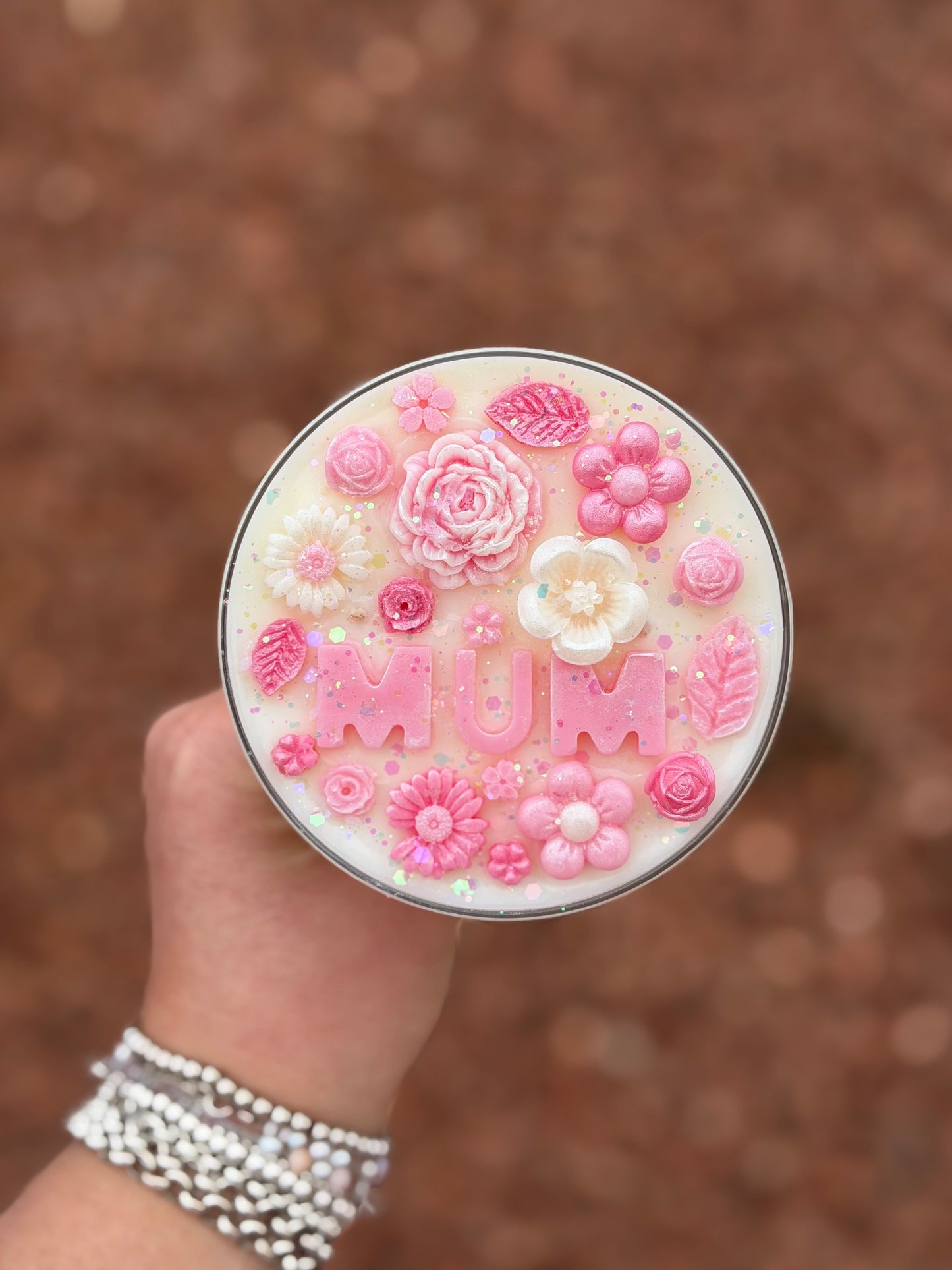 Mothers Day Cocktail Candle